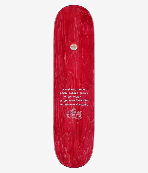 Krooked Manderson Stack 8.38" Skateboard Deck (multi)