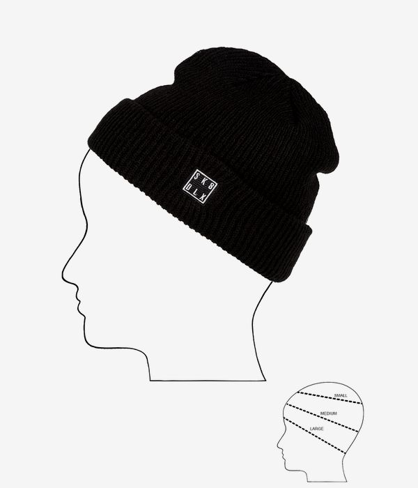 SK8DLX Square Gorro (black)