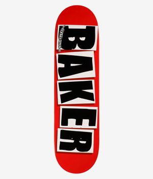 Baker Team Brand Logo 8.475" Planche de skateboard (red black)