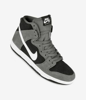 Nike SB Dunk High Pro Chaussure (dark grey white)