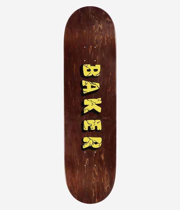 Baker Peterson Cracked 8.25" Skateboard Deck (brown)