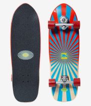 YOW Snapper 32.5" (82,6cm) Surfskate Cruiser (red blue)