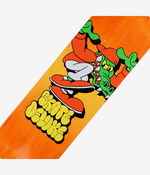 skatedeluxe Croc 8.5" Skateboard Deck (orange)