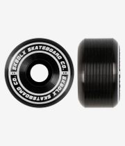 skatedeluxe Conical Wheels (black) 55mm 100A 4 Pack
