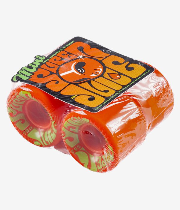 OJ Mini Super Juice Wielen (orange cream swirl) 55 mm 78A 4 Pack