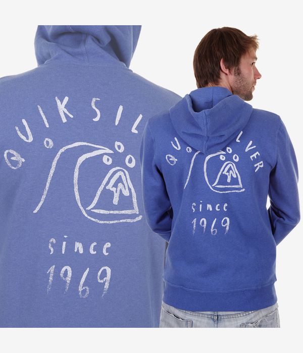 Quiksilver Since 69 Bluza z Kapturem na Zamek (cobalt)
