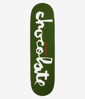 Chocolate Fernandez Original Chunk 8.25" Skateboard Deck (green)