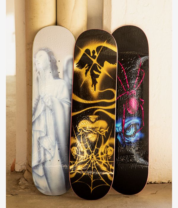 Fucking Awesome Caples Genesis 8.25" Skateboard Deck (black gold)