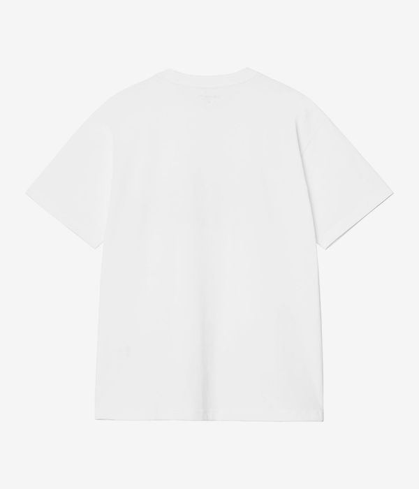 Carhartt WIP Flaming Ducks Organic T-Shirt (white)