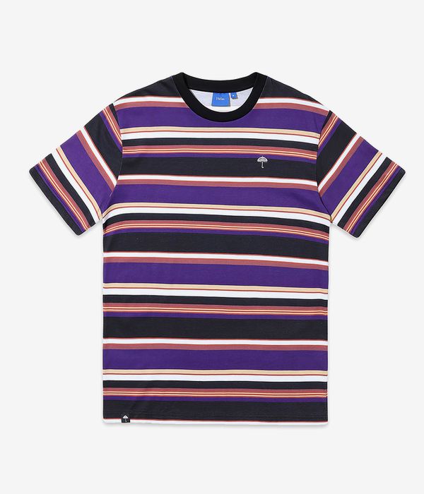 Hélas Rayures T-Shirt (purple black)