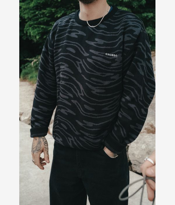 Anuell Majesty Organic Knit Sweatshirt (black)