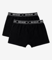 skatedeluxe Trunk Boxers (black) 2 Pack