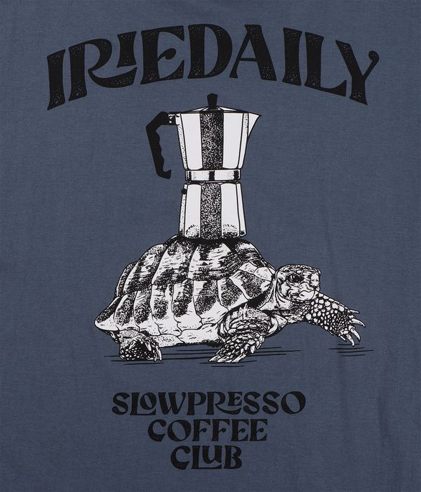 Iriedaily Slowpresso T-Shirty (dark steel)