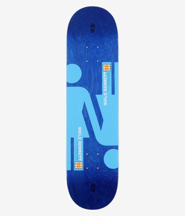 Girl Bennett Double OG Twin Tip 8" Skateboard Deck (blue)