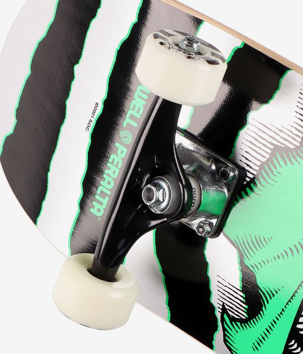 Powell-Peralta Ripper 8" Complete-Skateboard (silver green)