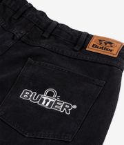 Butter Goods Lock Baggy Denim Jeans (flat black)