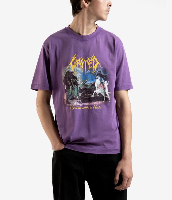 Wasted Paris Tale T-Shirt (faded imperial purple)