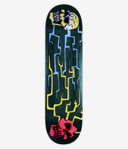 Krooked Worrest Skulls And Bolts Twin Tail Slick 8.3" Skateboard Deck (multi)