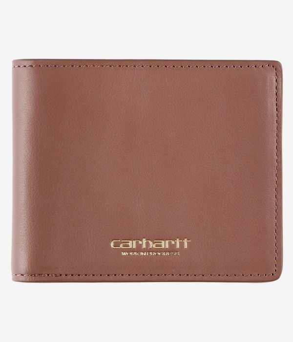 Carhartt WIP Vegas Billfold Geldbeutel (leather cognac gold)