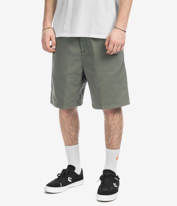 Carhartt WIP Flint Organic Moraga Shorts (park garment dyed)