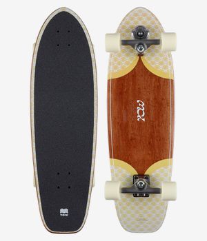 YOW Teahupoo 34" (86,4cm) Surfskate Cruiser (brown)