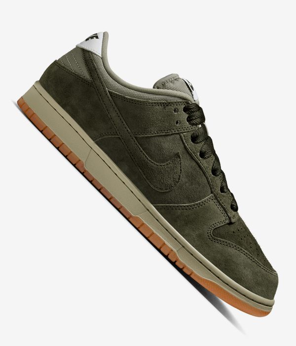 Nike SB Dunk Low Pro B Zapatilla (sequoia sequoia light army white)
