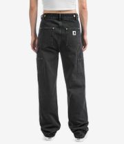 Carhartt WIP W' Nashua Doube Knee Smith Jeans women (black stone washed)