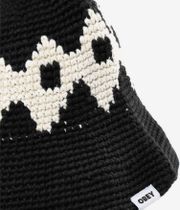 Obey Viceroy Crochet Bucket Czapka (black multi)