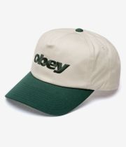 Obey Delta 5 Panel Snapback Casquette (spruce multi)