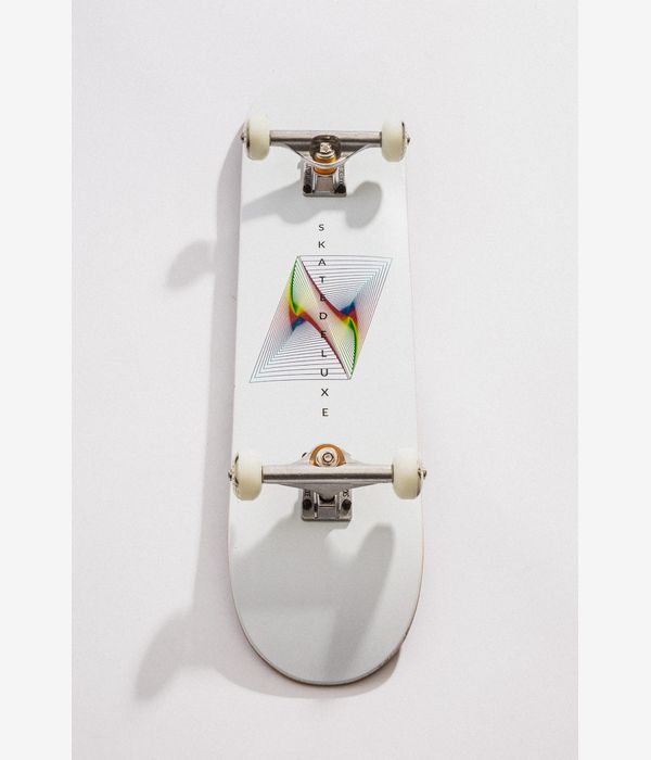 skatedeluxe Radial 8" Complete-Skateboard (white)