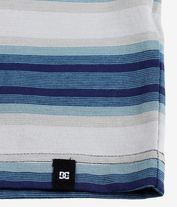 DC Sherif Stripe Camiseta (storm blue)