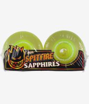 Spitfire Sapphire Wielen (neon yellow) 58 mm 90A 4 Pack