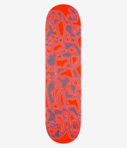 skatedeluxe Aqua Twin Tail 8" Skateboard Deck (orange dip)