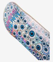 Heroin Skateboards Eyes Holographic Symmetrical 8.5" Skateboard Deck (multi)