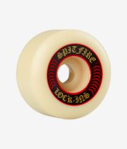 Spitfire Formula Four Lock Ins Roues (white red) 55mm 101A 4 Pack