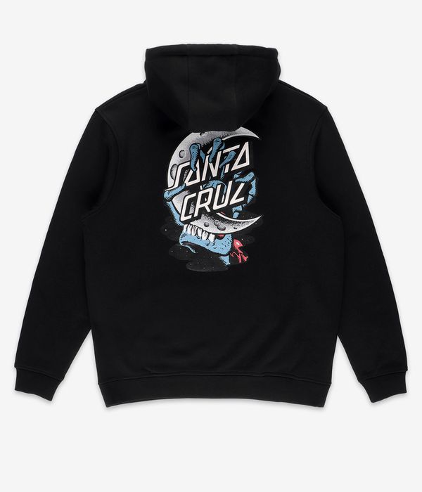 Santa Cruz Crescent Bone Hand Bluzy z Kapturem (black)