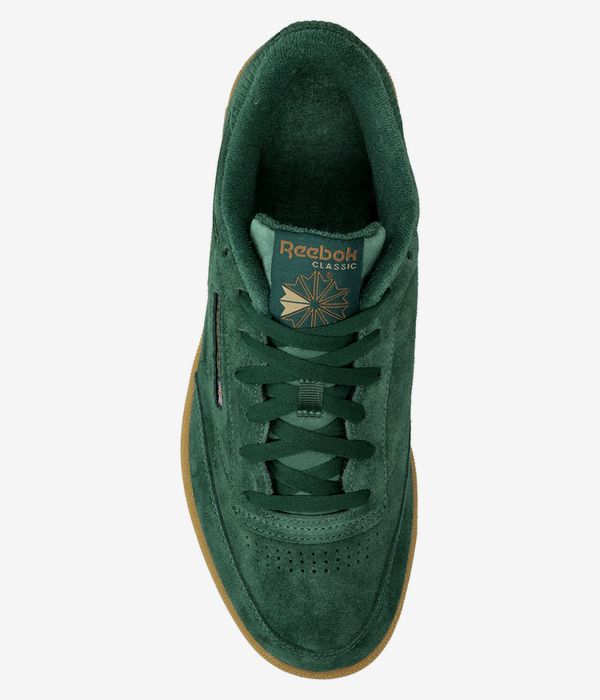 Reebok Club C 85 Shoes (green brown gum)