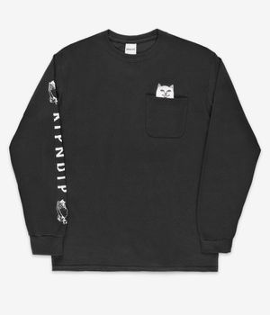 RIPNDIP Lord Nermal Pocket Maglia a maniche lunghe (black)