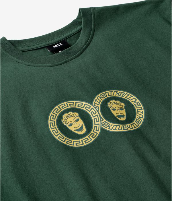 Antix Drama Organic T-Shirt (dark green)