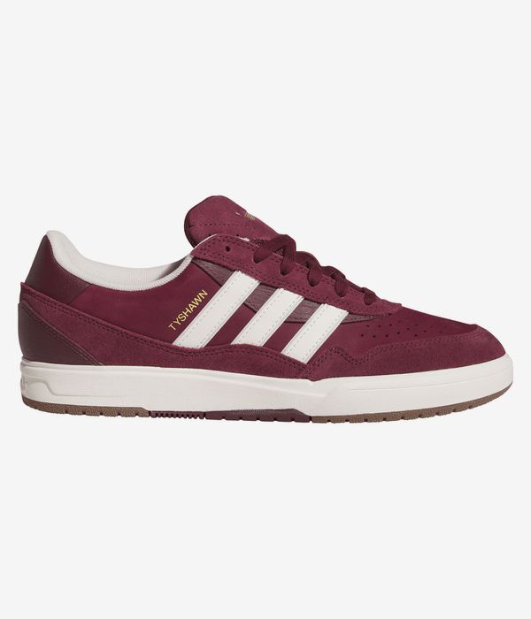 adidas Skateboarding Tyshawn II Shoes (maroon chalk white gold)