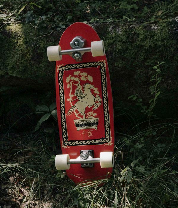 YOW Chiba 30" (76,2cm) Surfskate Cruiser (red)