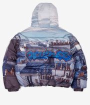 Wasted Paris Elevation Puffer Jacket reversible (black multi)