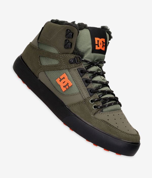 DC Pure High Top WC WNT Chaussure (dusty olive orange)