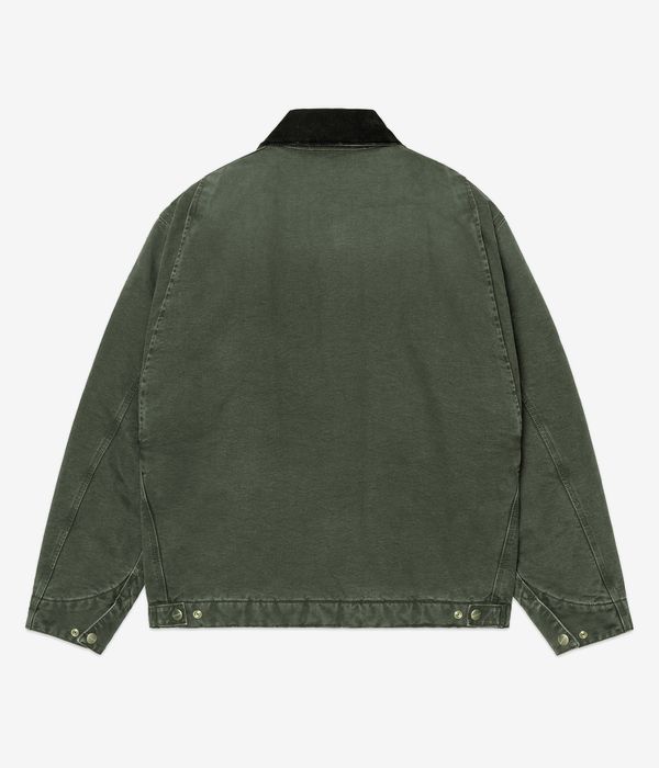 Carhartt WIP OG Detroit Organic Dearborn Jacket (olive black stone canvas)