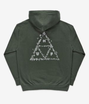 HUF Gleam sweat à capuche (hunter green)