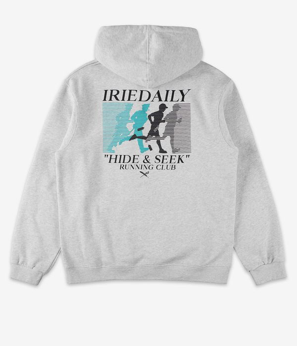 Iriedaily Hide N Seek sweat à capuche (ash heather)