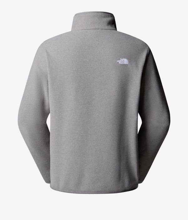 The North Face Glacier Fleece 1/4-Zip Sweatshirt (tnf mid grey heather)