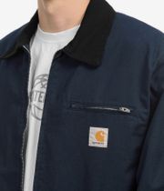 Carhartt WIP OG Detroit Organic Cotton Moraga Jacket (deep night black rinsed)