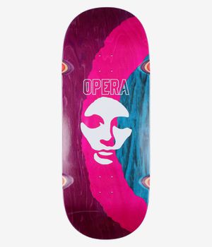Opera Triple Torn Big Mask 12" Skateboard Deck (multi)