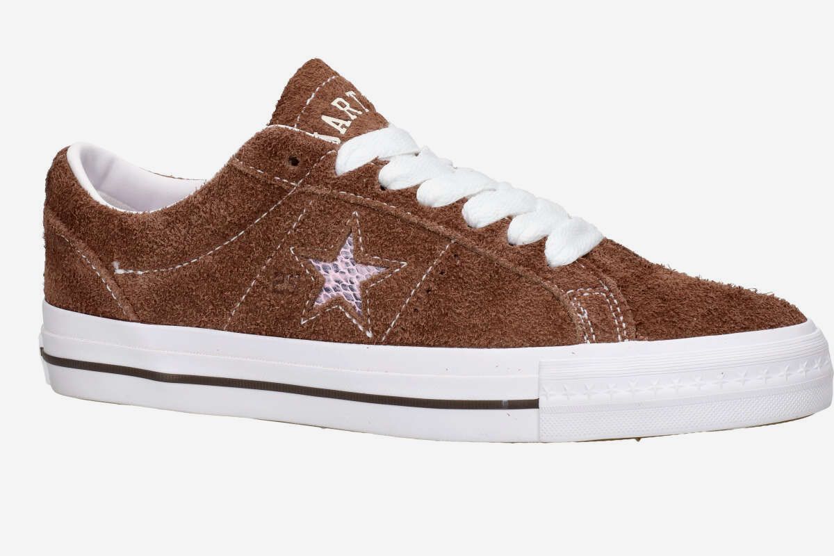 Converse x Quartersnacks CONS One Star Pro Shoes (dark clove white)